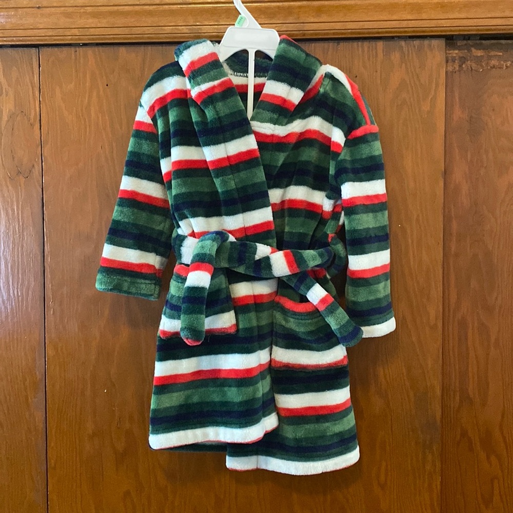 Child’s fleece bathrobe